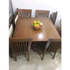 Oak selections nutmeg brown with light oak tops and seats dining room set with oval table. Wood 2 5 3 5 Ft Square Dining Table Set 4 Chair 1 Table Rs 35000 Set Id 20618489230