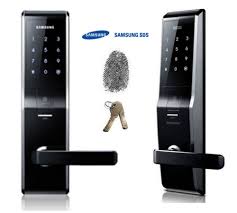 new samsung shs h700 fingerprint keyless touch smart digital door lock w keys fechadura porta quarto de skate utensilios para casa