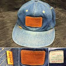 Vtg Levi Strauss Denim Leather Patch Snapback Orange Tab Trucker Levis Jean Hat Ebay In 2021 Denim Leather Patch Leather Patches Levis Jeans