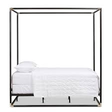 Get great deals on white queen size canopy beds. Queen Size Industrial Style Black Metal Canopy Bed Frame