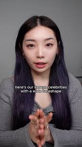here's how korean celebrities with wide face shapes contour the sides of  their face to give a more oval faceshape! also, could you pls comment below  and let me know if this video popped up