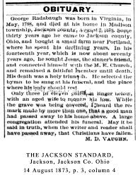 George Radabaugh (1788-1873)