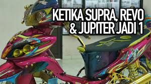 Sebab, menurut affan, mesin tidak mau hidup jika tidak menggunakan spidometer bawaan cbr250rr. Motor Kontes Honda Supra Jupiter Revo Street Racing Ototrend Youtube