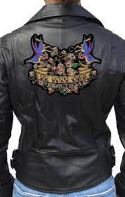 Robot Check Lady Biker Biker Patches Clothes