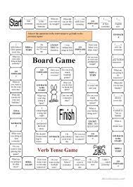 Verb tenses chart with useful rules & examples. Verb Tense Game English Esl Worksheets For Distance Learning And Physical Classrooms