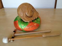 Japanese Buddhist Mokugyo Wooden Fish Drum Gong Bell Etsy Wooden Fish Japanese Buddhist
