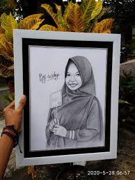 Nah, membuat sketsa wajah wanita atau perempuan ini bisa kamu lakukan dengan menggunakan foto. Sketsa Wajah Wanita Berhijab