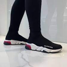 | today i show how the balenciaga speed trainers look styled with all different kinds of pants. Balenciaga Speed Trainer Red On Feet Cheap Online
