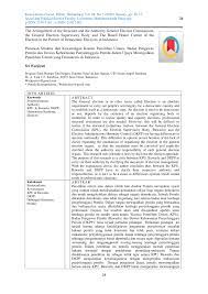 Pelanggaran administrasi pemilu dapat terjadi dalam setiap tahapan penyelenggaraan pemilu dpr, dpd, dprd propinsi dan dprd kabupaten/kota. Pdf The Arrangement Of The Structure And The Authority General Election Commission The General Election Supervisory Body And The Board Honor Carrier Of The Election In The Pursuit Of Democratic Elections In