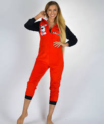 Mickey pihe-puha női wellsoft pizsama overál piros - pimaszul jó áron - egy  napos szállítással