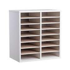 We did not find results for: Adiroffice Wood Adjustable 16 Compartment Literature Organizer White 500 16 Whi The Home Depot In 2021 Literature Organizer Plastic Shelving Units Shelf Organization