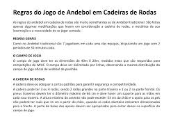 O andebol está de regresso ao nosso clube. Ppt Regras Do Jogo De Andebol Em Cadeiras De Rodas Powerpoint Presentation Id 5113727