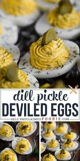 Dill Pickle Deviled Eggs Devilled Eggs Recipe Best Deviled Eggs Recipe Deviled Eggs Easy