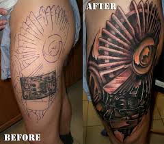 Often the casings of these. Steam Punk Cover Up By Daniel Rosini Tattoonow