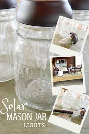 If you want your mason jar lights to hang directly from the ceiling, you should not try to install them on your own, unless you have extensive experience with electrical wiring. Diy Solar Lamp Creative Cain Cabin