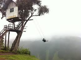 La casa del arbol admission prices can vary. The Swing At The End Of The World Lets You Swing 2 600 Meters Above Sea Level Bored Panda