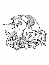 Coloriage Licorne A Colorier Dessin A Imprimer Unicorn Coloring Pages Horse Coloring Pages Butterfly Coloring Page