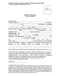 Download formular model de procura imputernicire persoana din strainatate pentru persoana din romania in format pdf word doc. Imputernicire Model Fill Online Printable Fillable Blank Pdffiller