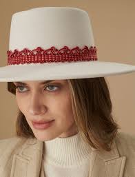 Maeve White Fedora. Hats for Men & Women