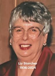 On April 25 at 4pm Mary Elizabeth (PUD)Starcher passed away peacefully in  my arms. She was in the Wellington class of 1954.