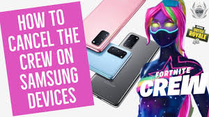 Fortnite crew cancel ps4 without getting billed again 2 ways. How To Cancel Fortnite Crew Subscription On Samsung Device How To Cancel Fortnite Crew Subscription Youtube