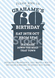 First you forget names, then you forget faces, then you forget to pull your zipper up, then you forget to pull your zipper down. Sixtieth Birthday Invitation Stock Vector Freeimages Com
