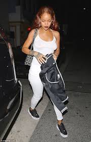 Rihanna's Nipples Show As She Steps Out in Light T-Shirt | 360Nobs.com