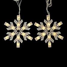 Set Of 9 Clear Icicle Snowflake Multi Function Christmas Lights With Controller Box Walmart Com Christmas Lights Lights Glass Bulbs