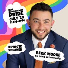 We are beyond thrilled to announce that this year's Cute Li'l Pride Picnic  will feature a discussion with Beck Moore! Drawing from personal  experiences of homelessness, Beck is deeply committed to exploring