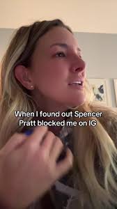 Spencer Pratt Blocking Someone