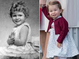 Elizabeth ( great grandmother) diana ( grandmother). Young Queen Elizabeth And Princess Charlotte Are Lookalikes See The Proof