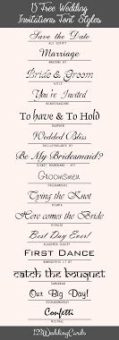 Our Classy Wedding Fonts For Your Customized Wedding Invitations By 123weddingcards Weddin Wedding Invitation Fonts Indian Wedding Invitations Wedding Wording