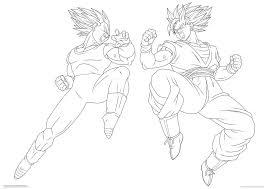 Unique collection of gacha life coloring pages. Coloring And Drawing Dragon Ball Goku And Vegeta Coloring Pages