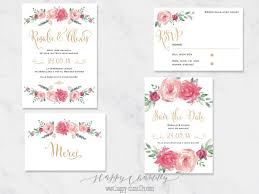 Le nom des époux, le lieu, la date et l'heure de la. Faire Part Mariage Pivoines Cartes Assorties Happy Chantilly Studio