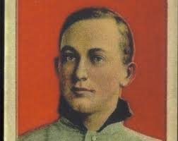 1909 T206 Ty Cobb Red Portrait White Border (tobacco Back) in Screw Holder  Reprint GEM MINT.