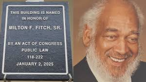 Wilson Post Office dedicated to honor community leader and veteran Milton  F. Fitch Sr.  https://www.witn.com/2025/05/18/wilson-post-office-dedicated-honor-community-leader-veteran/