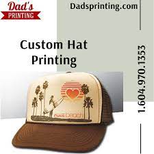 Custom Hat Printing For Express Your Style Hat Print Hats Custom Hats