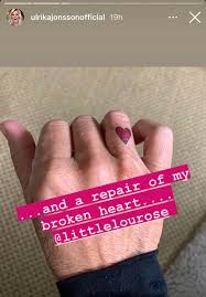 Check spelling or type a new query. Ulrika Jonsson Reveals New Dog Tribute Tattoo And Piercing