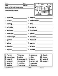 Use this feelings vocabulary worksheet featuring scrambled words and emoji images to introduce or reinforce a unit on emotions with your esl or printable baby shower word scramble. March Word Scramble Printable Word Scramble Printable Word Puzzles For Kids Printable Activities For Kids