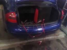 Audi A6 C5 Ustanovka Aktivnogo Subwoofer Na Originalnuyu Audi Navigation Plus Youtube