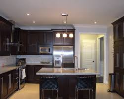 Kitchen Contemporary Kitchen By Am Dolce Vita Espresso Kitchen Cabinets Dark Wood Kitchen Cabinets Dark Wood Kitchens