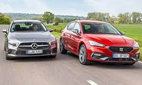 Kurz nach dem vw golf 8 zeigt seat den neuen leon. Mercedes A Klasse Seat Leon Vergleich Autozeitung De