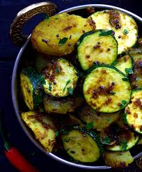 Maybe you would like to learn more about one of these? Indian Spiced Potatoes And Zucchini Cilantro And Citronella