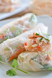 Chicken Jicama Salad Rolls W Peanut Dipping Sauce Salu Salo Recipes Recipe Salad Rolls Recipes Jicama