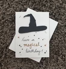 I left one of the cards blank so you can add your own food names if you prefer. 3 Diy Harry Potter Inspired Birthday Greeting Card Ideas Holidappy