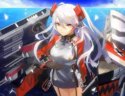 anime azur lane prinz eugen azur lane 4k wallpaper hdwallpaper desktop animasi