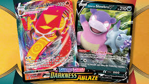 Based largely on japan's s4 electrifying tackle set. Centiskorch Vmax Galarian Slowbro V And More In Pokemon Tcg Sword Shield Darkness Ablaze Pokemon Com