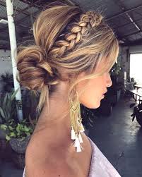 Twist your hair back for your nuptials. 72 Romantic Wedding Hairstyle Trends In 2019 Ecemella