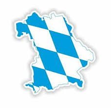 Bayerischer gesundheitsminister eröffnet neue themeninsel im bayernlab. Bavaria Freistaat Bayern Landkarte Flagge Aufkleber Silhouette Motorrad Helm Ebay