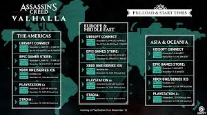 This will be slower than usual because you're on a vpn. Assassin S Creed Valhalla Pre Load And Launch Times Have Been Revealed R Assassinscreed